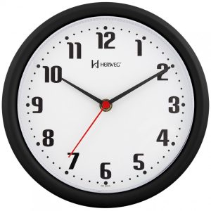 Reloj de pared Herweg 6102 negro